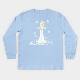 Princess Swan Kids Long Sleeve T-Shirt